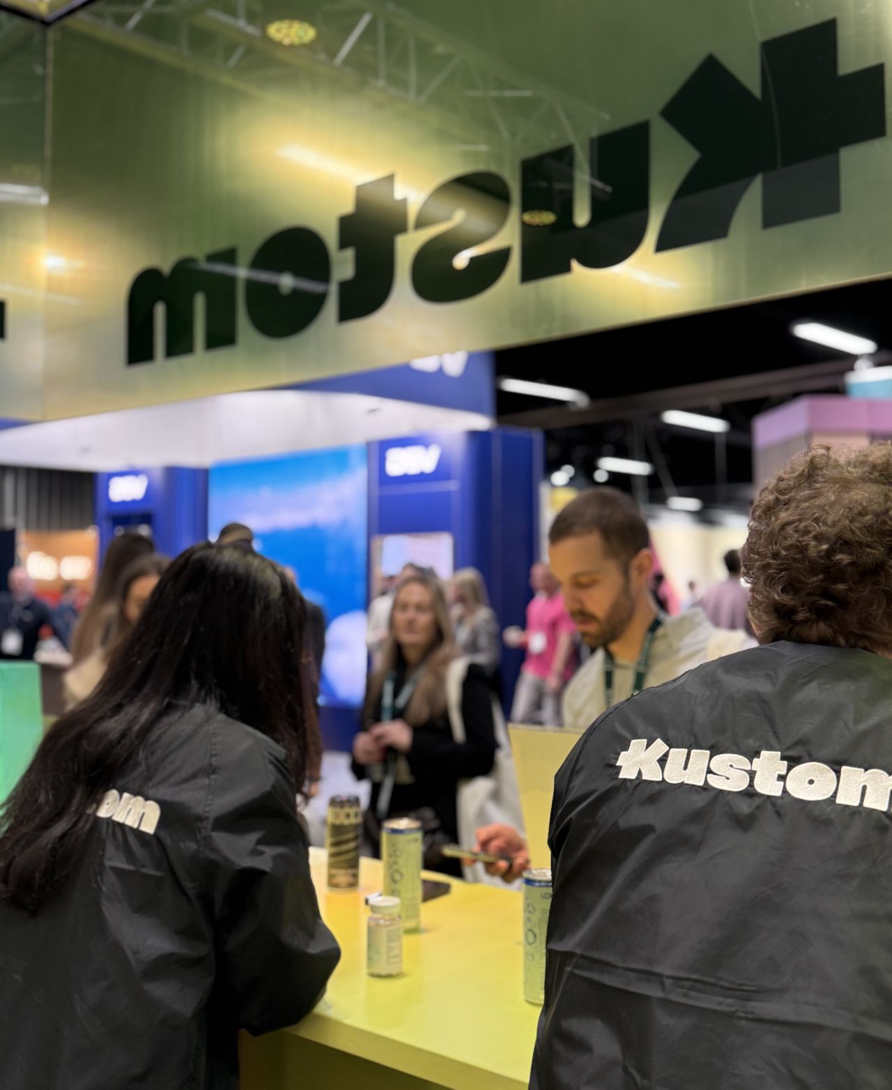 The Kustom booth